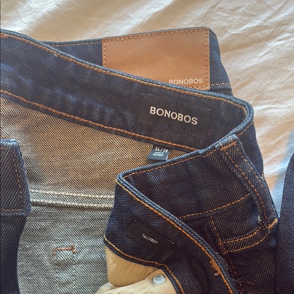 Bonobos Tailored Fit Jeans - 34 X 28 NWT - Picture 2 of 4